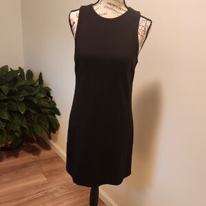 Design Lab Lord & Taylor Black Sleeveless Sheath Mini